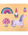 PUZZLE `HAPPY BIRTHDAY UNICORN´